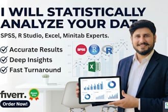 do statistical data analysis with spss, rstudio and write apa report