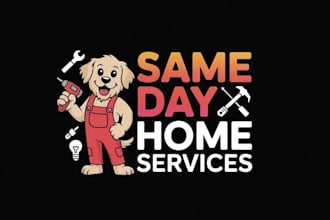 do construction logo design for builders  contractor