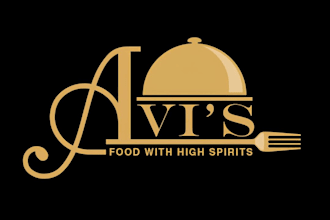 design restaurant, fast food, BBQ, cafe and food logo