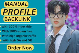 build high quality profile backlink from high traffic websites