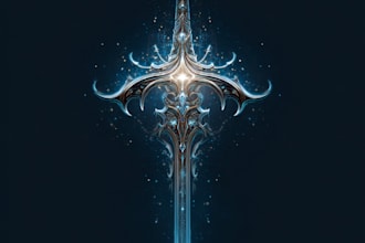 create a medieval, fantasy, rpg gaming logo