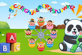 create fun colorful kids animated videos using ai and canva