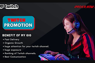 twitch promotion kick or twitch channel live viewer channel promotion twitch SEO