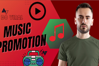 do viral pandora music mixcloud music deezer music tidal music promotion