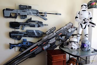 make full cosplay, armor and props