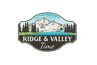 design awesome ridge valley logo