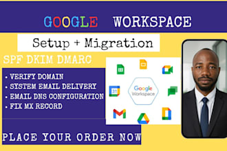 setup your google workspace admin for setup migration and support
