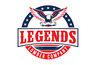 design unique american eagle logo