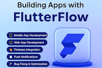 build your mobile app using flutter and flutter flow