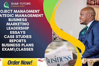 do marketing reports, business plan, strategic management, project, leadership