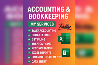 manage your accounts in tally and prepare financial reports