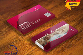 professional business card design with in 6 hrs