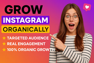 grow your instagram organically with real engagement