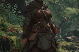 dnd character art and dnd character art