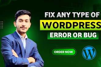 fix wordpress errors or bug