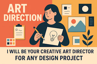 do professional art direction for branding