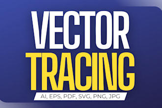 do manual vector tracing logo to vector image to vector in adobe illustrator