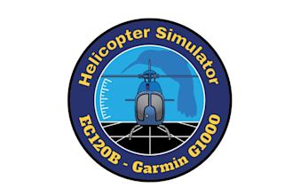 design motivation super helicopter simulator logo