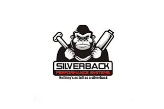 design custom realistic silver back gorilla logo