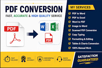 convert PDF or image surveys into excel with word summary