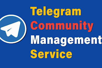 manage your telegram group and channel