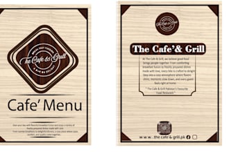 do restaurant menu design