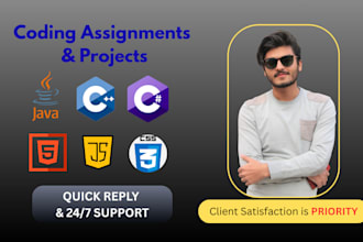 help you with java cpp c sharp and web development projects