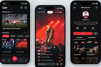 develop live streaming, live streaming website, video conference app