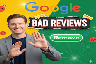 remove bad review from google, bad comments gmb, add good comments