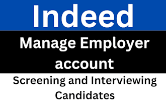 manage indeed employer account of your company