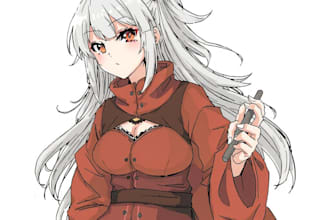draw anime manga illustration fanart character nsfw