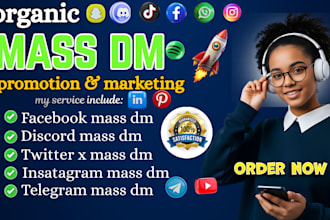 send targeted instagram mass dm, discord mass dm, telegram mass dm for outreach