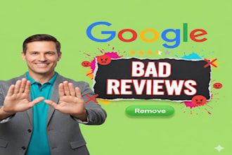 remove bad review from google, bad comments gmb, add good comments