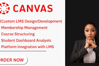 setup your online course on learnworlds learndash kajabi canvas ims website ims