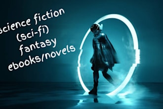 ghostwrite or rewrite a paced science fiction and fantasy book