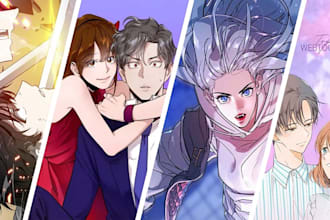 draw manga illustration comics manga art manga panel, webtoon comic, comic book