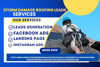 generate 7figure for storm damage roofing leads 401k,tsp leads via facebook ads