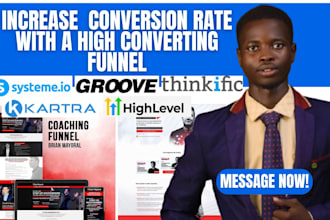 setup kartra gohighlevel systemeio groove thinkific manychat botpress zapier n8n