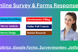 fill research questionnaires, surveys, and polls