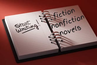 ghostwrite or rewrite fiction and nonfiction books scifi novels