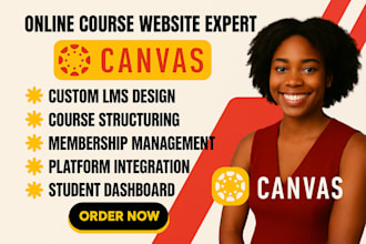setup your online courses on learnworlds learndash kajabi canvas lms website