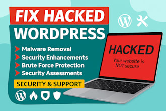 fix hacked wordpress or remove malware with wordpress security