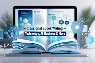 write ebook on technology business ai cybersecurity investing trading science