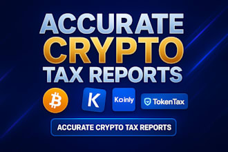 crypto tax report and accounting for businesses and traders