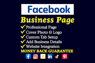 create facebook business page, set up business pages, and optimize