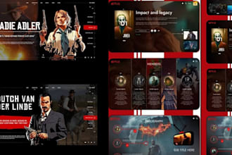 design pitch deck presentation for film TV series projec