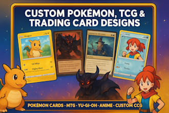 creat pokemon card template,  tcg, playing card, yu gi ho fan art, board game