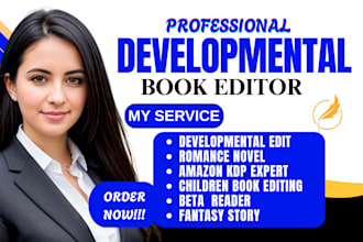 developmental edit nonfiction story, memoir,sci fi novel, manuscript book editor