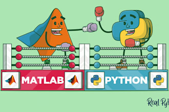 do python and matlab projects and simulations