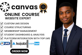 help create online course, ebook, kajabi, canvas lms, thinkific, teachable migra